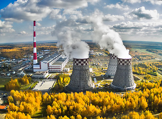 Image showing City Energy and Warm Power Factory. Tyumen. Russia