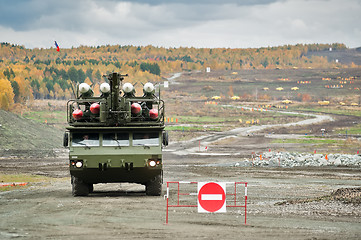 Image showing Buk-M1-2 surface-to-air missile systems