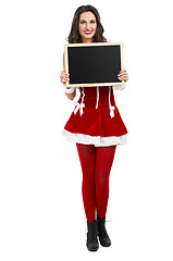 Image showing Santa Woman