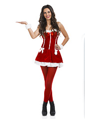 Image showing Santa Woman