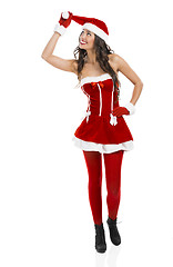 Image showing Santa Woman