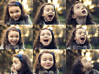 Image showing Happy Little girl