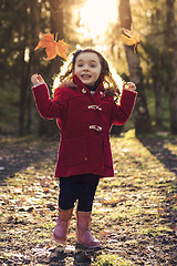 Image showing Happy Little girl