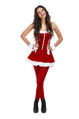 Image showing Santa Woman