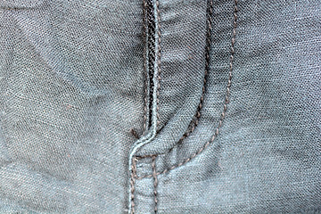 Image showing blue jeans texture