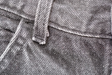 Image showing Blue jeans pocket.