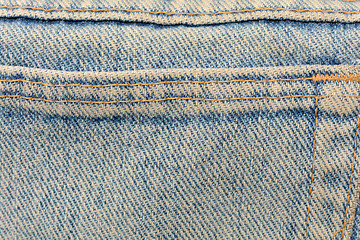 Image showing Jeans texture background