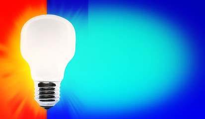 Image showing White bulb