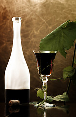 Image showing Red wine