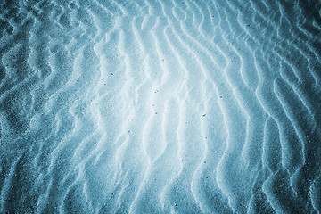 Image showing Beach with soft sand