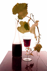 Image showing Red wine