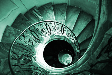 Image showing Spiral staircase

