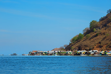 Image showing Komodo village