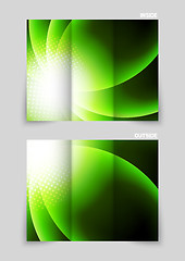 Image showing Tri-fold brochure template design