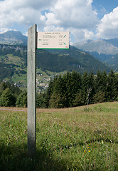 Image showing Hiking in Savoie