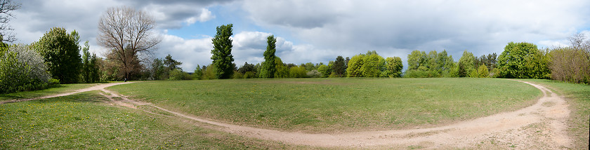 Image showing Vilnius nature and parks