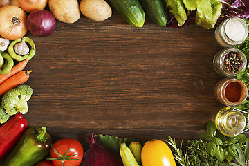 Image showing Vegetables background