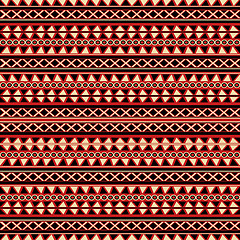 Image showing Decorative tribal background