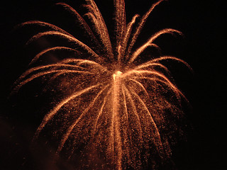 Image showing Typical fireworks in Spain