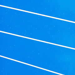 Image showing Blue metal texture