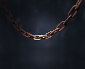 Image showing Old Chain