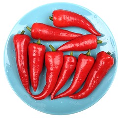 Image showing Red peppers.