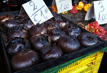 Image showing Roasted onions