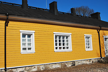 Image showing Yellow Wall