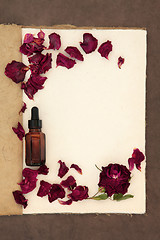 Image showing Rose Flower Aromatherapy