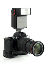 Image showing Professional digital camera