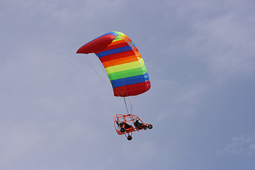 Image showing Powered paraglider