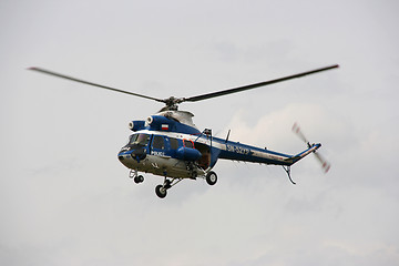 Image showing Police helicopter