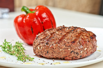 Image showing beef steak