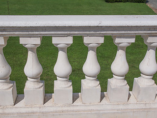 Image showing Baroque balustrade