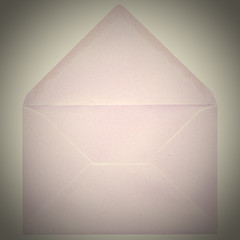 Image showing Retro letter envelope