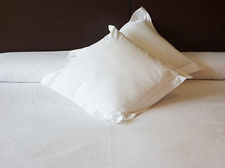 Image showing Sweet Dreams embroidered on pillows