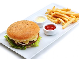 Image showing hamburger