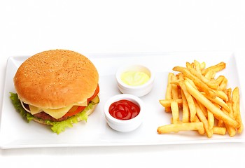 Image showing hamburger