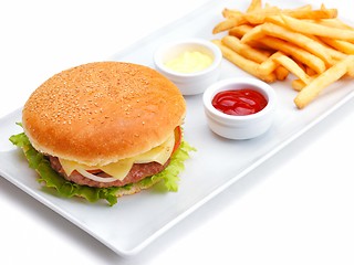 Image showing hamburger