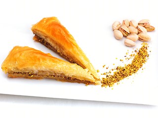 Image showing turkish baklava dessert