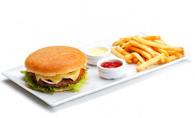 Image showing hamburger