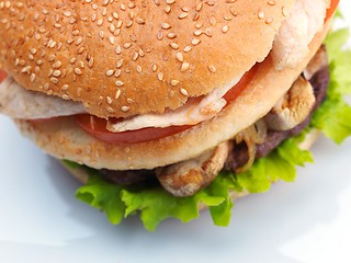 Image showing hamburger