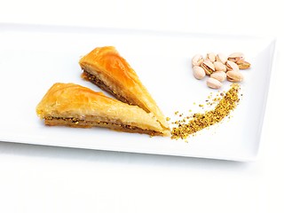 Image showing turkish baklava dessert