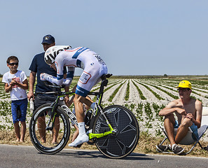 Image showing The Cyclist Tom Dumoulin