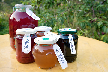 Image showing homemade compote 