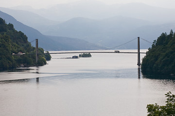 Image showing cable stayed bridge