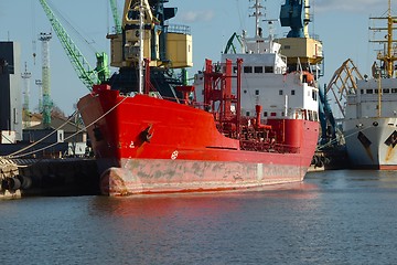 Image showing Industrial dock