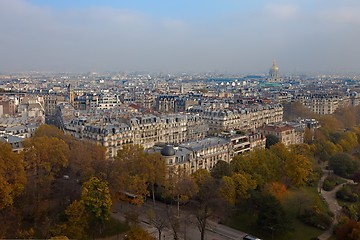 Image showing View over Paris