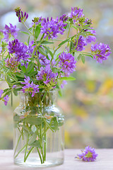 Image showing Bouquet flower in vase