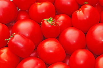 Image showing Red ripe tomatoes as background